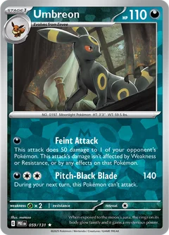 Umbreon Master Ball Holo 59